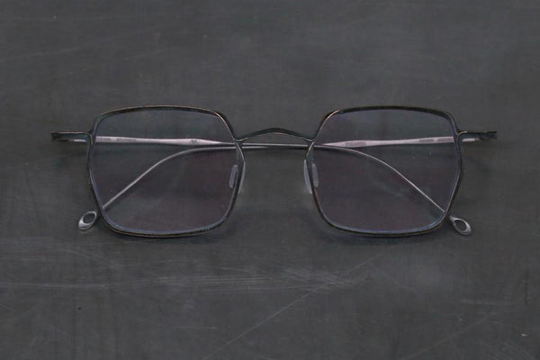 Rigards Emerald Frosted Clear Glasses RG1086TI